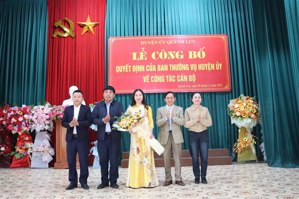 Xã Quỳnh Bảng có Tân Bí thư Đảng ủy