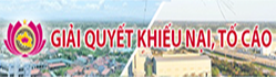 Giải quyết khiếu nại tố cáo